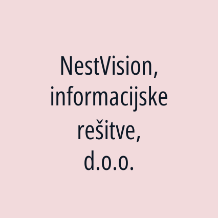 NestVision, informacijske rešitve, d.o.o. - Logotip