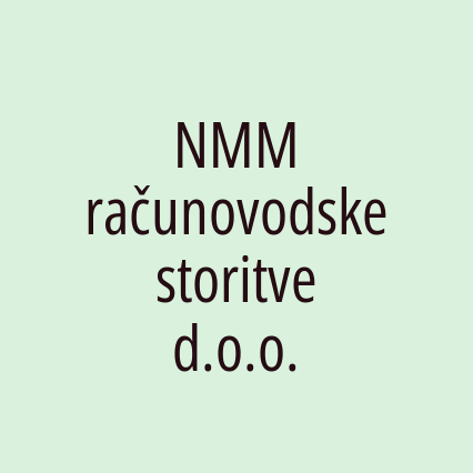 NMM računovodske storitve d.o.o. - Logotip