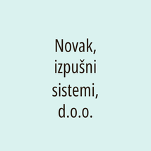 Novak, izpušni sistemi, d.o.o. - Logotip