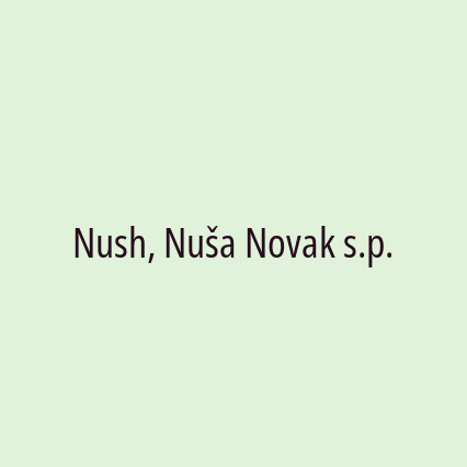 Nush, Nuša Novak s.p. - Logotip