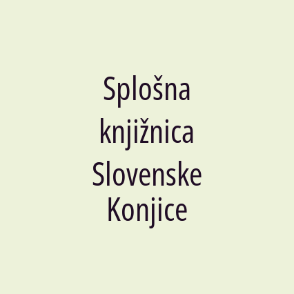 Splošna knjižnica Slovenske Konjice