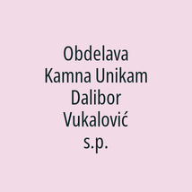 Obdelava Kamna Unikam Dalibor Vukalović s.p. - Logotip