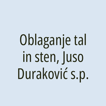 Oblaganje tal in sten, Juso Duraković s.p. - Logotip