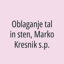 Oblaganje tal in sten, Marko Kresnik s.p. - Logotip