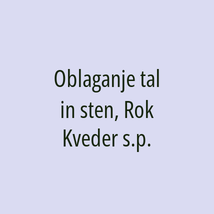 Oblaganje tal in sten, Rok Kveder s.p. - Logotip