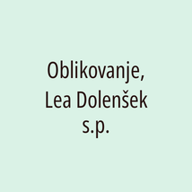 Oblikovanje, Lea Dolenšek s.p. - Logotip