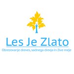 Obrezovanje dreves, sadnega drevja in žive meje - LesJeZlato - Logotip