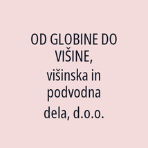 OD GLOBINE DO VIŠINE, višinska in podvodna dela, d.o.o. - Logotip