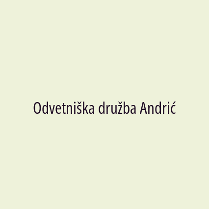 Odvetniška družba Andrić - Logotip