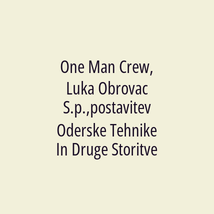 One Man Crew, Luka Obrovac S.p.,postavitev Oderske Tehnike In Druge Storitve - Logotip