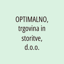 OPTIMALNO, trgovina in storitve, d.o.o. - Logotip