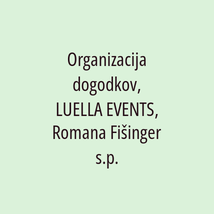 Organizacija dogodkov, LUELLA EVENTS, Romana Fišinger s.p. - Logotip