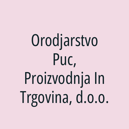 Orodjarstvo Puc, Proizvodnja In Trgovina, d.o.o. - Logotip