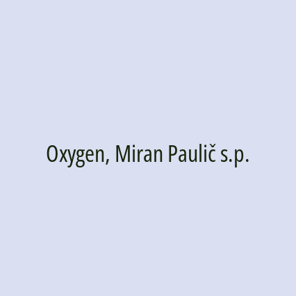 Oxygen, Miran Paulič s.p. - Logotip