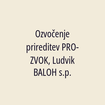 Ozvočenje prireditev PRO-ZVOK, Ludvik BALOH s.p. - Logotip