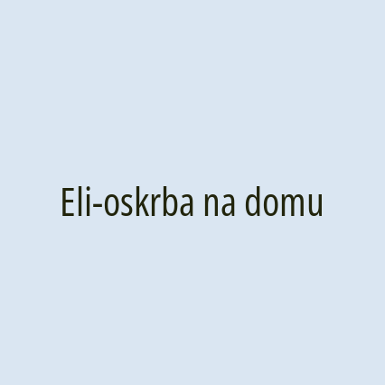 Eli-oskrba na domu