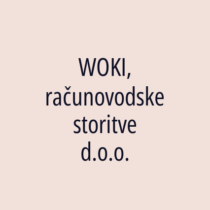 WOKI, računovodske storitve d.o.o.