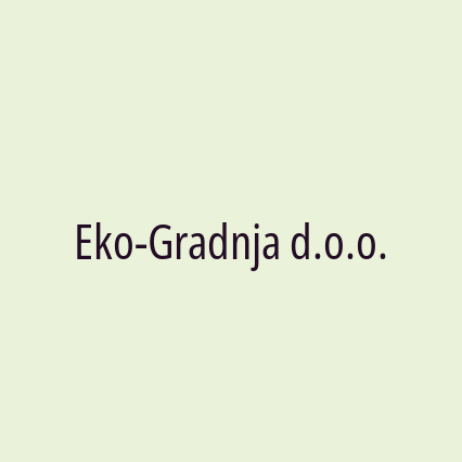 Eko-Gradnja d.o.o.