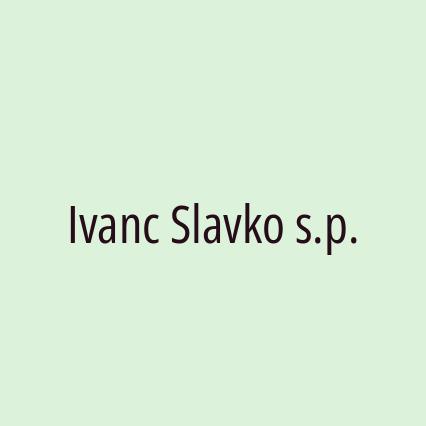 Ivanc Slavko s.p.