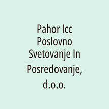 Pahor Icc Poslovno Svetovanje In Posredovanje, d.o.o. - Logotip