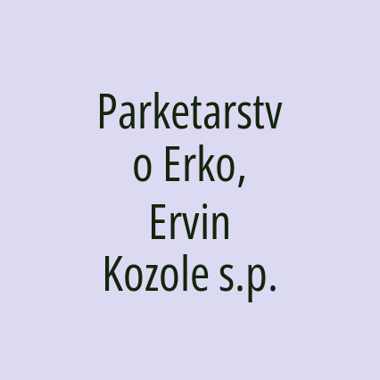 Parketarstvo Erko, Ervin Kozole s.p. - Logotip