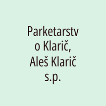 Parketarstvo Klarič, Aleš Klarič s.p. - Logotip