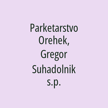 Parketarstvo Orehek, Gregor Suhadolnik s.p. - Logotip