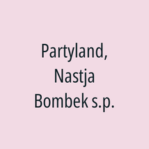 Partyland, Nastja Bombek s.p. - Logotip