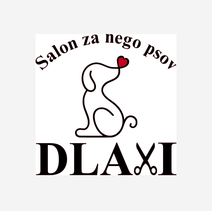 Pasji salon Dlaxi - Logotip