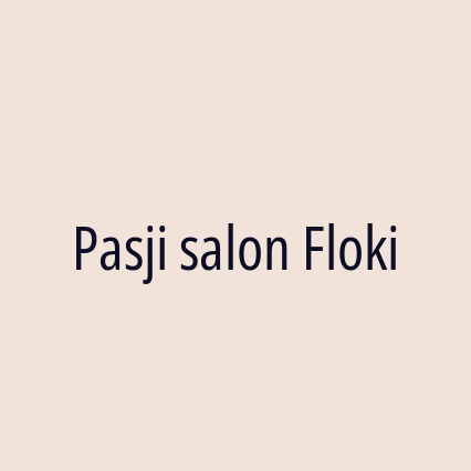 Pasji salon Floki - Logotip