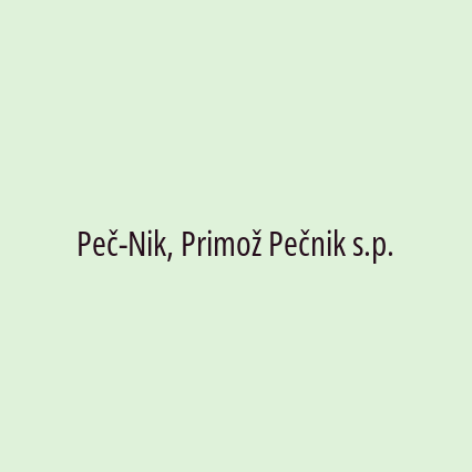 Peč-Nik, Primož Pečnik s.p. - Logotip