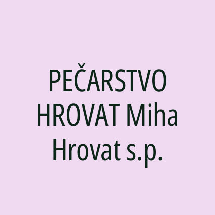 PEČARSTVO HROVAT Miha Hrovat s.p. - Logotip