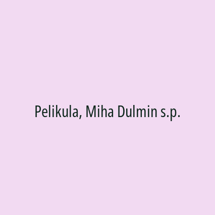 Pelikula, Miha Dulmin s.p. - Logotip