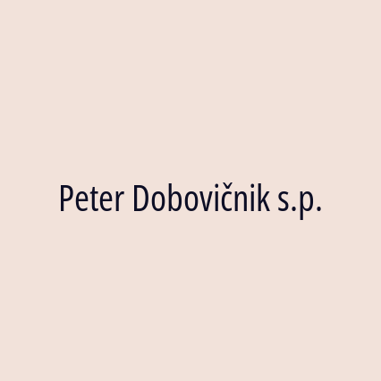 Peter Dobovičnik s.p. - Logotip