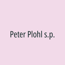 Peter Plohl s.p. - Logotip