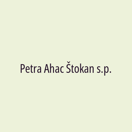 Petra Ahac Štokan s.p. - Logotip