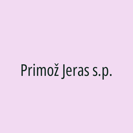 Primož Jeras s.p.