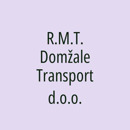 R.M.T. Domžale Transport d.o.o.