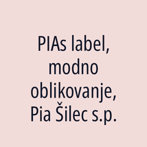 PIAs label, modno oblikovanje, Pia Šilec s.p. - Logotip