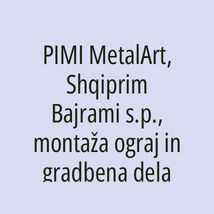 PIMI MetalArt, Shqiprim Bajrami s.p., montaža ograj in gradbena dela - Logotip