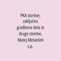 PKA storitve, zaključna gradbena dela in druge storitve, Matej Melanšek s.p. - Logotip