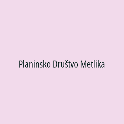 Planinsko Društvo Metlika - Logotip