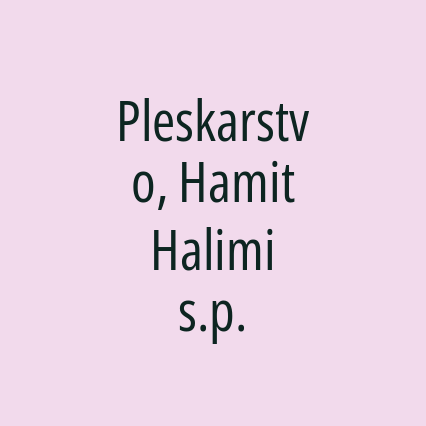 Pleskarstvo, Hamit Halimi s.p. - Logotip