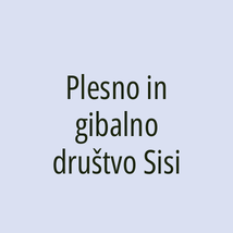Plesno in gibalno društvo Sisi - Logotip