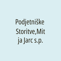 Podjetniške Storitve,Mitja Jarc s.p. - Logotip