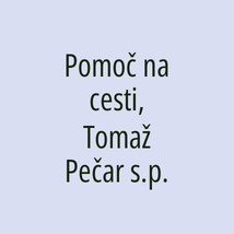 Pomoč na cesti, Tomaž Pečar s.p. - Logotip