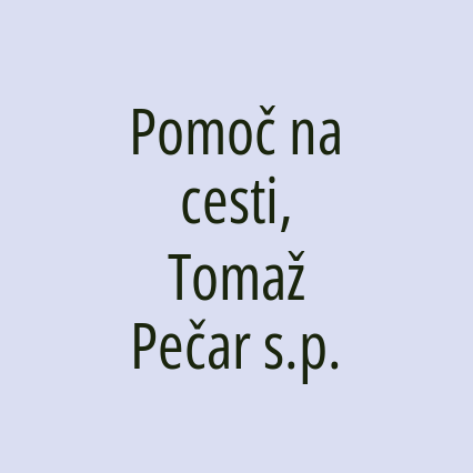 Pomoč na cesti, Tomaž Pečar s.p. - Logotip