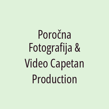 Poročna Fotografija & Video Capetan Production - Logotip
