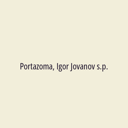 Portazoma, Igor Jovanov s.p. - Logotip