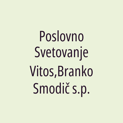 Poslovno Svetovanje Vitos,Branko Smodič s.p. - Logotip